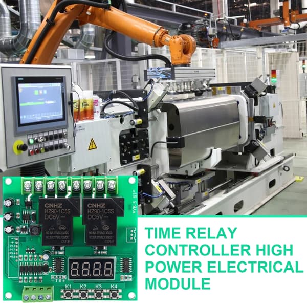 YYB-5 12V 24V Motor Frem/Tilbage Kontrolkort Timing Modul til Tid