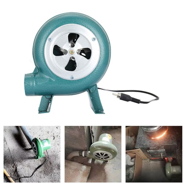 12VDC Elektrisk Smieblåser Kullstarter Røykervifte Multicolor 100 watts