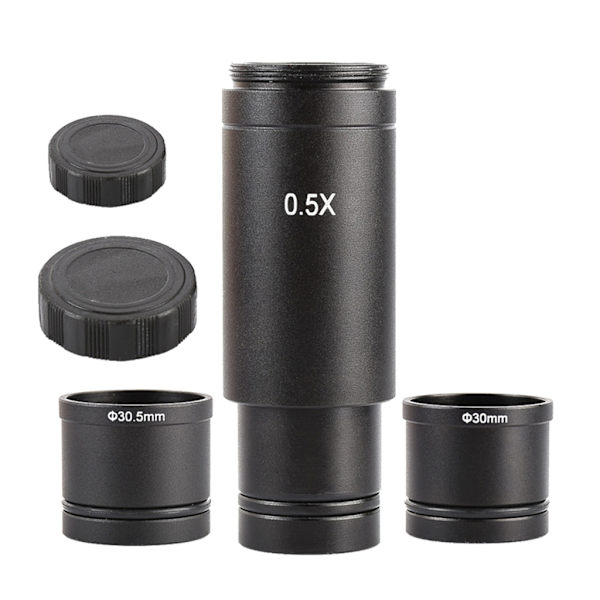 CCD-kameran okulaarilinssi, tarkennussäädettävä kameran asennus C-kiinnike 30/30,5 mm adapteri trinokulaariseen stereomikroskooppiin
