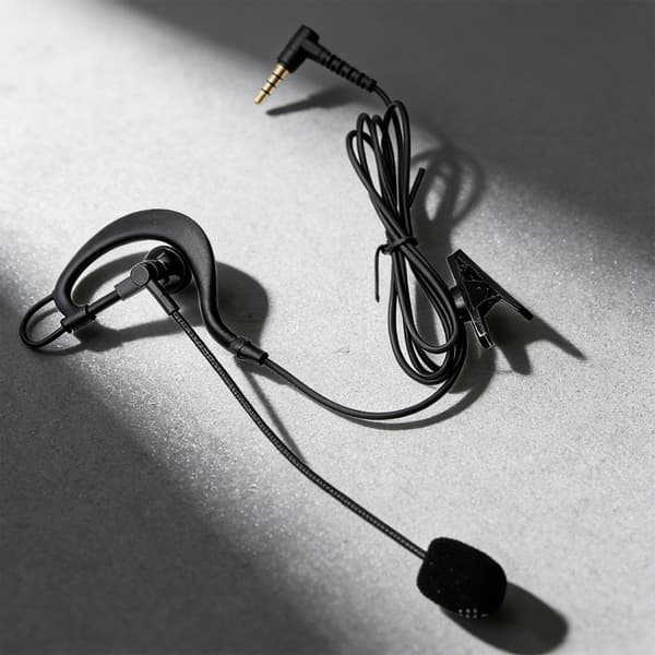 Sportintercom-headset med brusreducering, klart ljud och optimal längd 3.5 elbow