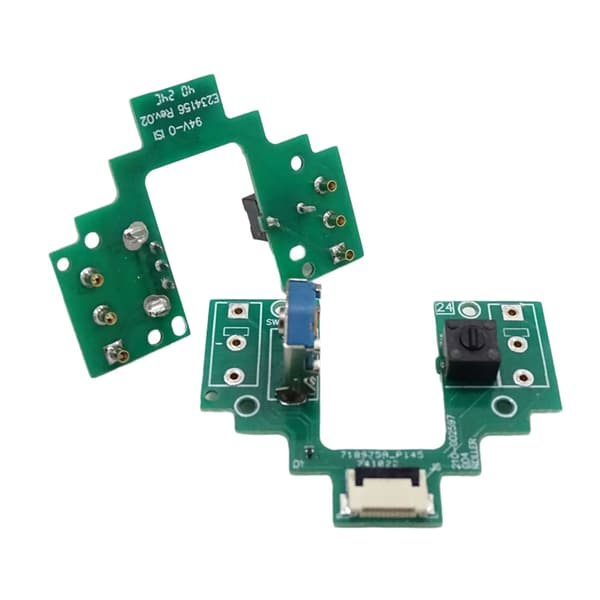 Mus Hot Swap Hovedkort MicroSwitch Knappebrett for GPRO2 LIGHTSPEEDs Kailh Silent Switch