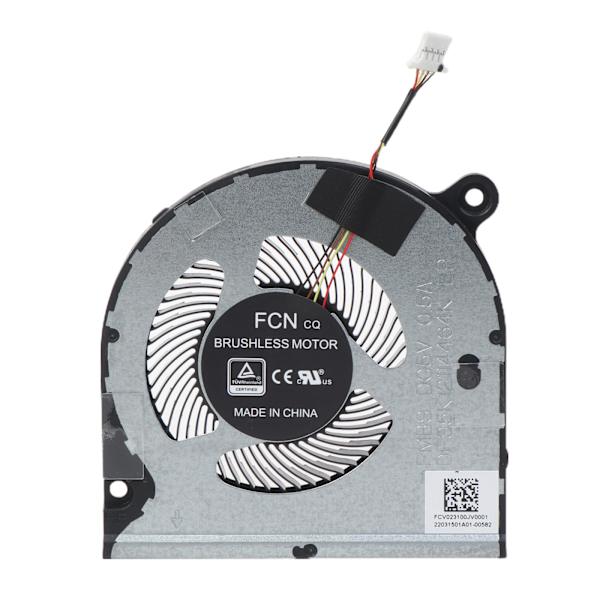 CPU Kylfläkt DC5V 0.5A för Acer Spin5 SP513-41 DFS5K12114464K EP FCV023100N40001 FCV023100JV0001 Laptop Radiator