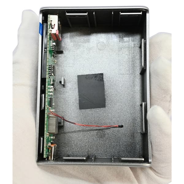 Effektivt ladebrett 22.5W Hurtiglading TFT-skjerm 21700 Batterilading Only module