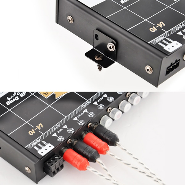Bil Stereo 7-bånds Equalizer Modifisert Bil EQ Equalizer Klasse Feber Lyd Bil Tuner