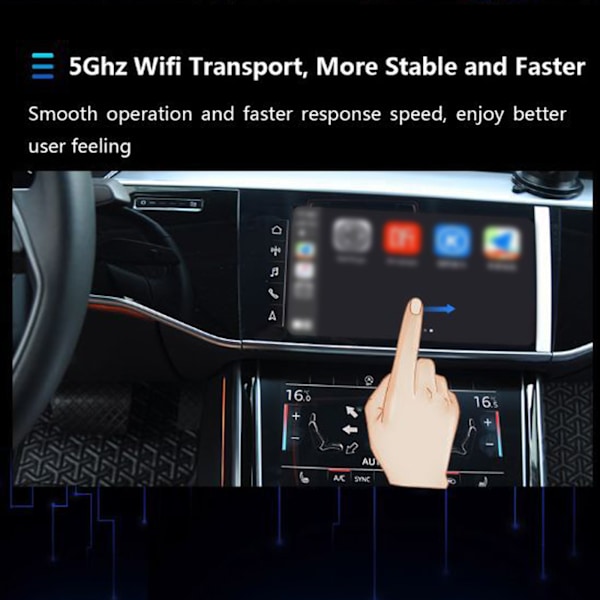 CarPlay Dongle Mini USB Carplay Modul Universal Auto Multimedia Spiller Link