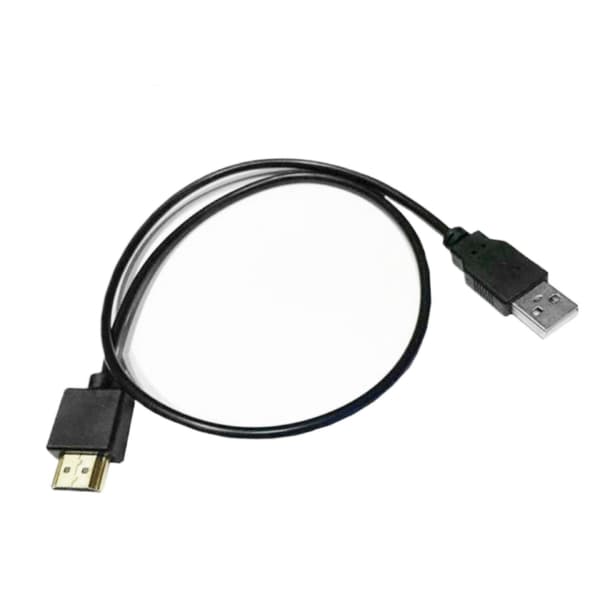 USB 2.0 - urosvirtalähdekaapeli 0,5 m televisioon ja Pro-laitteisiin