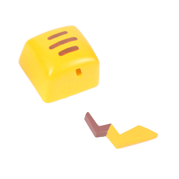1 st Tecknad Personlighet Svans Gaming R4 Resin Keycap Elve Tangenter Festivalgåva för Cherry MX Mekaniskt Tangentbord för Tangent