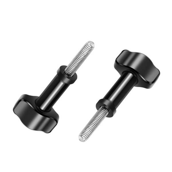 2 st Lång Tumskruv med Lock Tumskruv Set Tillbehör Monopod Handhållen Stick Mount för Hero 10/9/8/7 Kameror