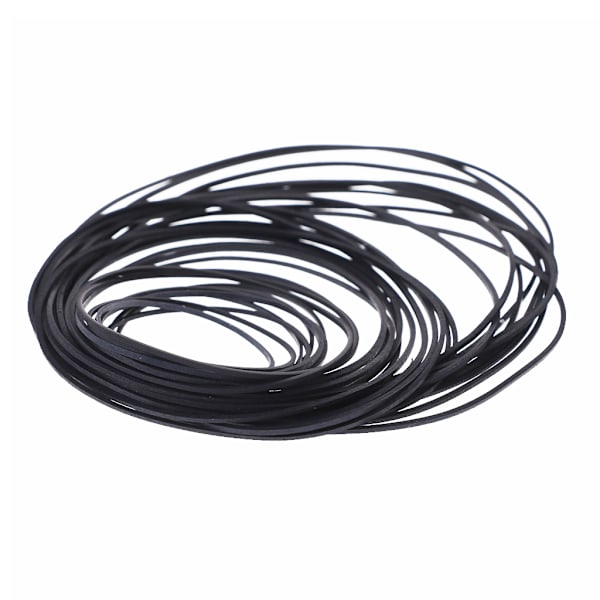 50 st/påse 1 mm Universal Mix Kassett Band Maskinbälten Diverse Vanligt platt gummibälte 45-130 mm för inspelare Walkman