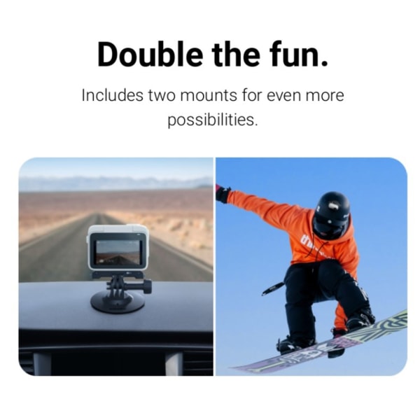 Flexibelt självhäftande fäste Stark Bas Mjuk Silikon Action Kamera Bas För 360 GO3 X3 Link GO2 ONE X2 Tillbehör