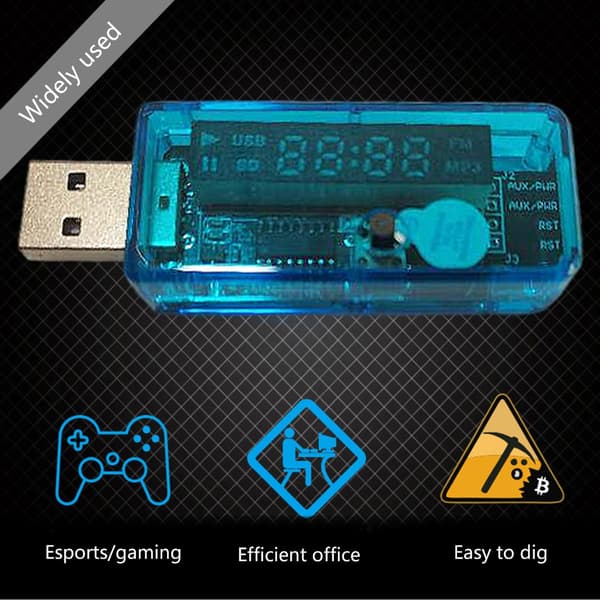 USB-tastatur og museemulator Ren fysisk hardware Auto Cycle Random Button