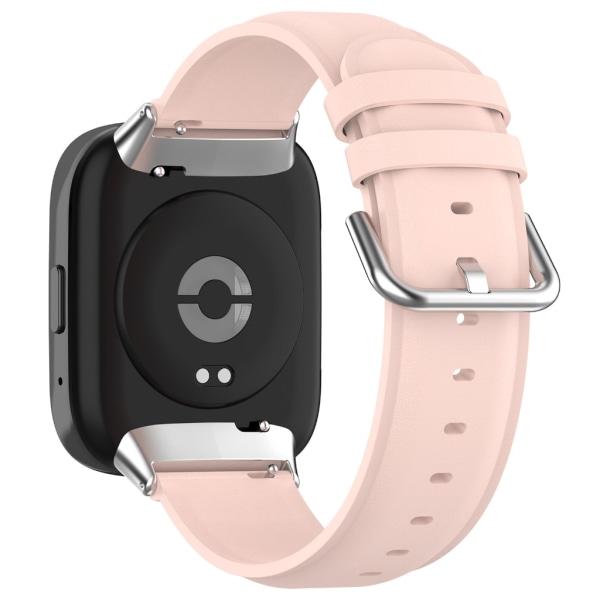 Justerbart PU-klockband för Watch 3 Active/Lite Smartwatch Snygga watch Hållbar vattentät armbandsbyte Pink