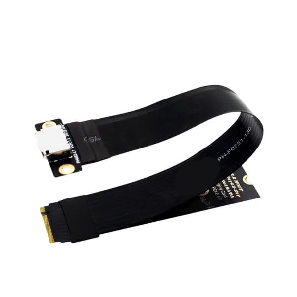 M.2 NVMe til Oculink SFF-8611 SFF-8612 hun socket forlængerkabel