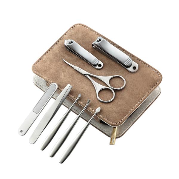 Nagelklipparset fingersax fingerset rostfria manikyrverktyg