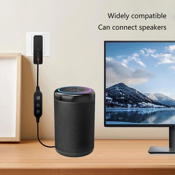 Type C til DC521 Justerbart Spændings USB C Aktiveringskabel til 5V-20V Enheder