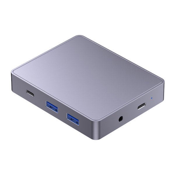 Type C til RJ45 HDTV DP Adapter TF USB3.0 100W Docking USB C Splitter til PC