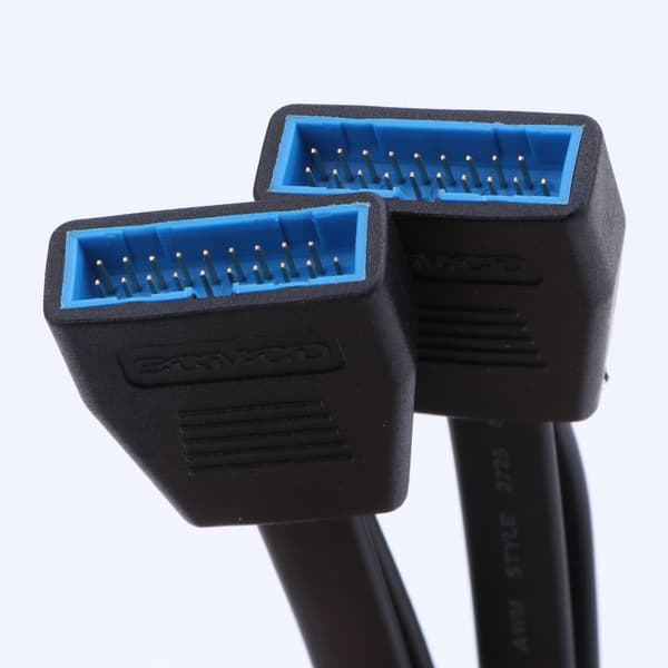 USB3.0 19Pin/20Pin Header Splitter USB3.0 - 19pin DualPort Header -sovitin