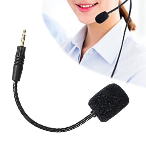Utskiftbar 3,5 mm mikrofonbom for Hecate G5BT gamingheadsettilbehør