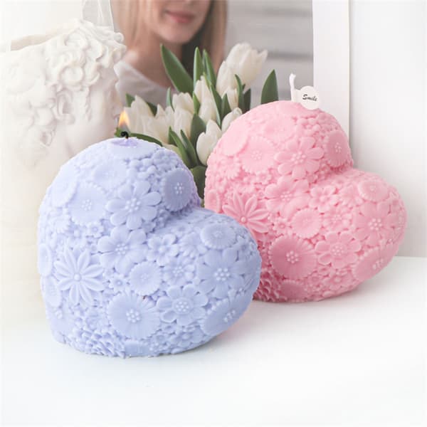 Geometrisk Lysform Silikoneform til Lysfremstilling Genanvendelig Lys Resin Form