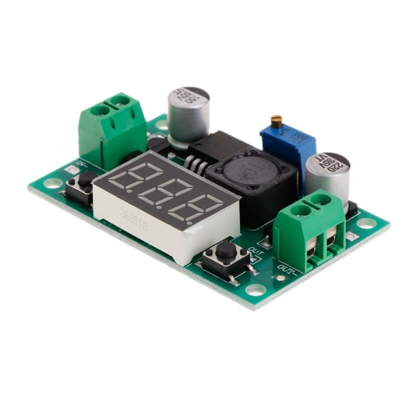 Led Voltmeter Step Down Converter Module + LM2596 DC-DC spänningsregulator