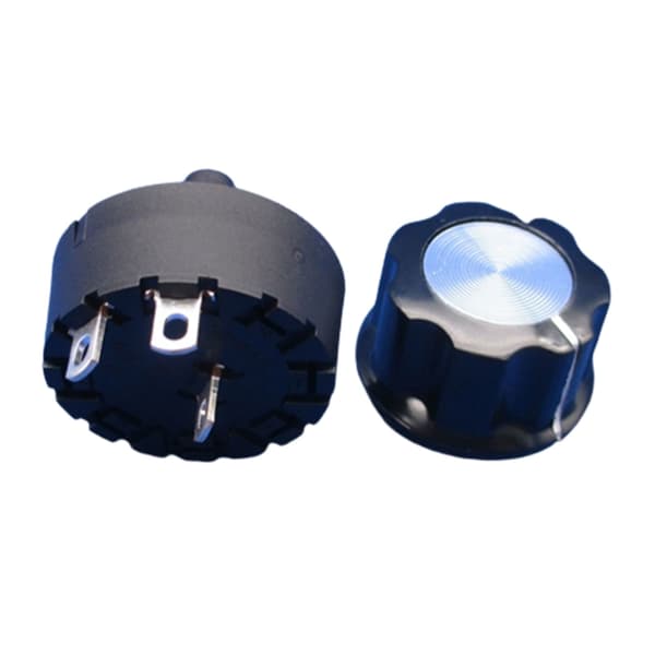 Mångsidig Rotary Switch Juicer Switch Blender Switch Ugnsomkopplare Plastmaterial Axelbandsbrytare för apparaten 8 gears