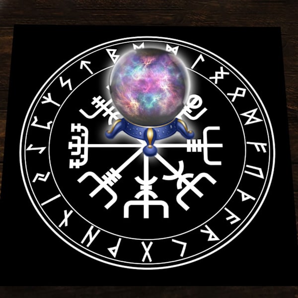 60x60cm Tarotkort Bordsduk Flanell Geometrisk Figur Spådomsaltare Duk Brädspel Oracles Card Pad Rune Support B60