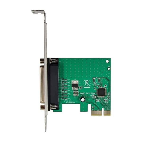 PCIE Controller Card PCIE til DB25 Printer Adapter PCIe Dataoverførsel