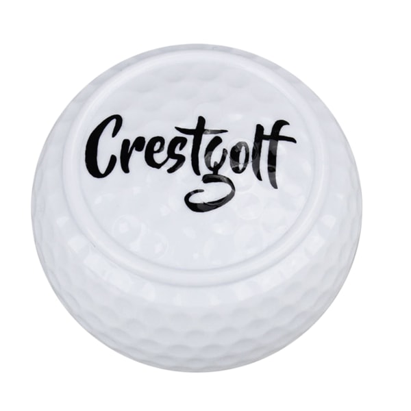 Bärbar platt golfövningsboll Lätta golfträningsbollar Tvålagers driving range-bollar Golfbollar