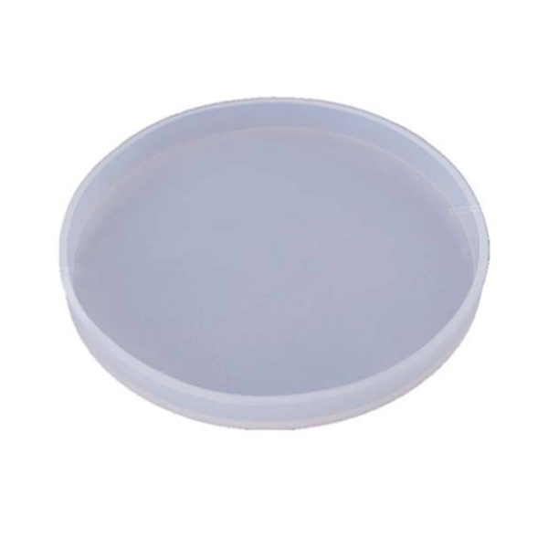 Rund Brik Resin Form Skiveformet Brikbakke Form til Resin, DIY Brik Forme til Fremstilling af Kopmåtte Bord Hjemmeindretning