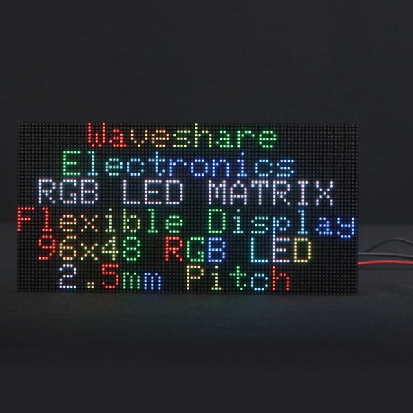 MAX4608 Dot Matrix Module 96x48 LED Display Fullfärg LED Matrix Panel