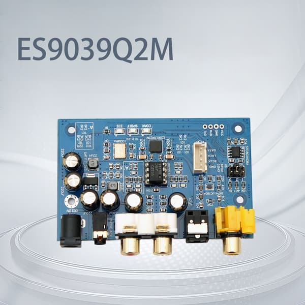 ES9039Q2M-omformerbrett I2S-inngang DSD512 dynamisk forbedret dekoding