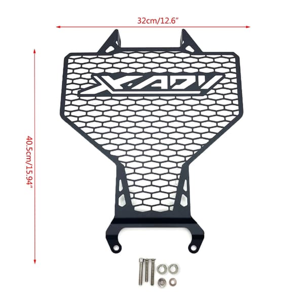 Sorte Kølergitre Til X-ADV 750 2021-2022 Motorcykel