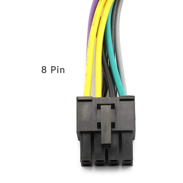 24-stift till 8-stift ATX PSU-nätadapterkabel för POWER Optiplex 3020 7020 9020