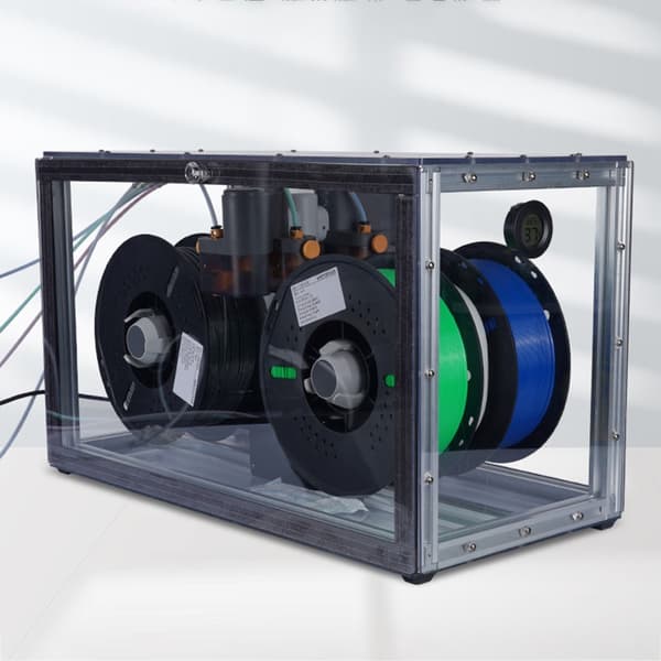 För Lab Mini Torkbox 3D-skrivartillbehör PET-panel Kapsling Dammtät