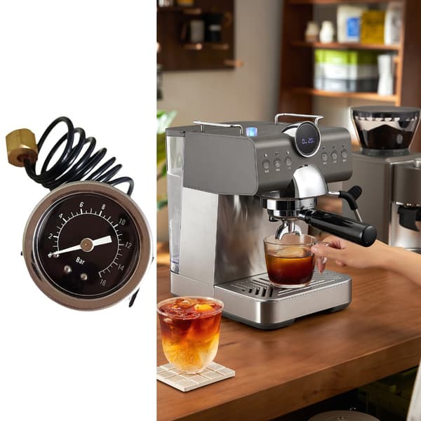 Metal Trykmåler Espresso Trykmåler Egnet til Espressomaskine