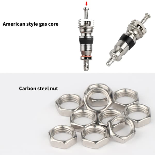 Universal Cykelventilsadapter Set Aluminiumlegeringar Cykelventilsadapter