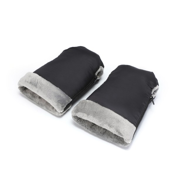 Handmuff Barnvagn Varma Vintervantar Handskar med Tjockt Fleecefoder Vattenavvisande Handmuffar för Barnvagn