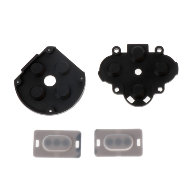 4 stk./sæt Controller Gamepad Ledende Gummipuder Knap Pad Keypads Udskiftning Til PSP 1000 Controller Tilbehør