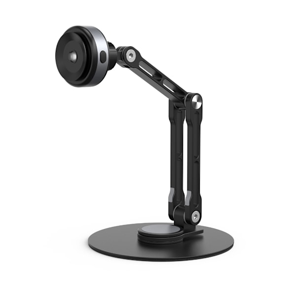 Justerbart nettbrettstativ med sugekopp Aluminiumsholder for nettbrett og smarttelefoner 360° roterbar, justerbar høyde