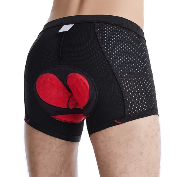 Cykelshorts med 3D Vadderade Cykelshorts som andas Snabbtorkande Cykel-Ridshorts Cykel Cykeltights Cykelutrustning XL