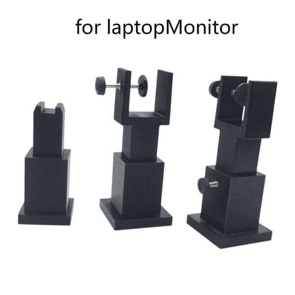 3 STK Notebook Stand Flere Positionsjusteringer Holder 2 Skærme Kompatibel
