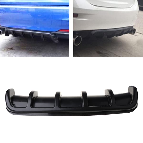 Universal Bil Bakre Støtfanger Body Kit Hai Hake Spoiler Diffuser Trim Deksel Lastebil