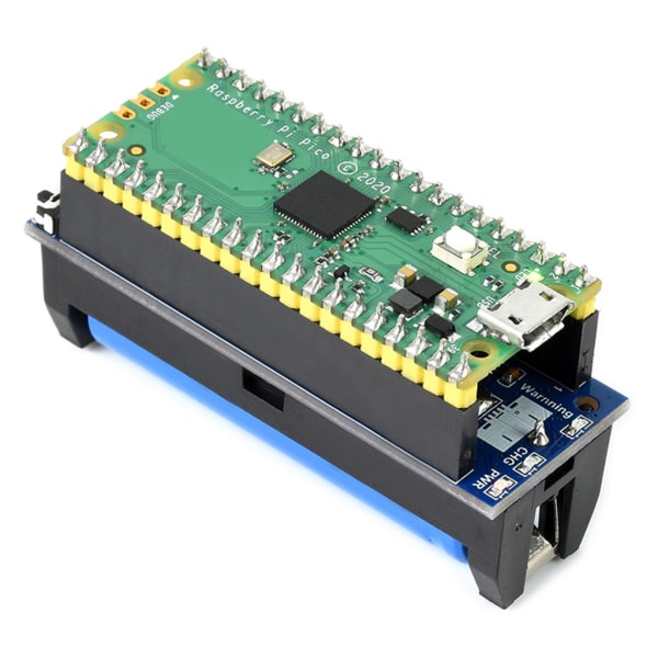 UPS-modul avbrottsfri power körs under laddning Monitorbatteri för Raspberry Pi Pico Li-po-batteri