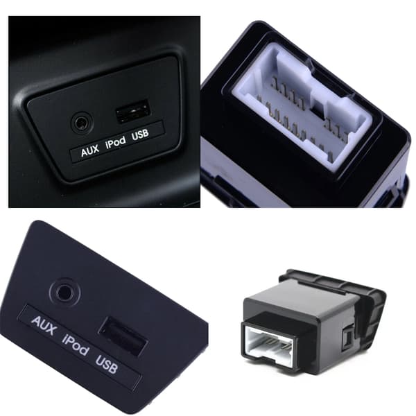 USB-port til IX35 11-16 Erstatning 961102S000 USB AUX Port Adapter