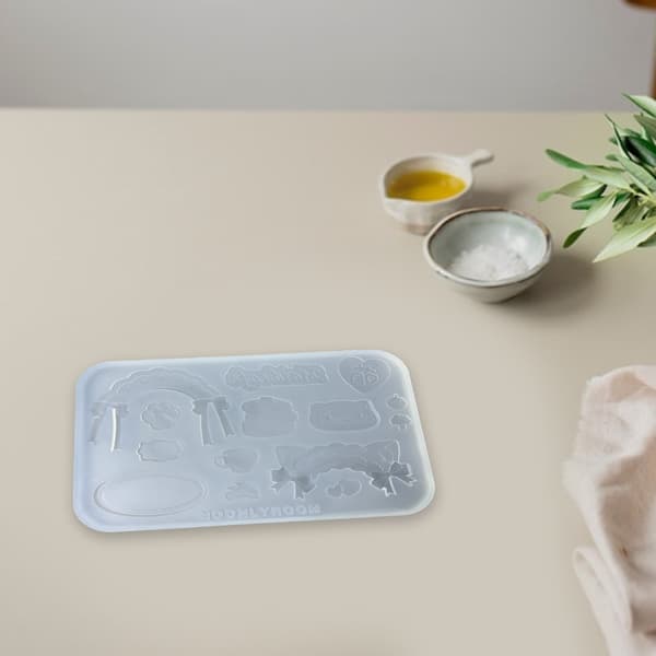 Silikoneform Husassistent Tilbehør Fremstilling Form Smykkeprojekter Epoxyform