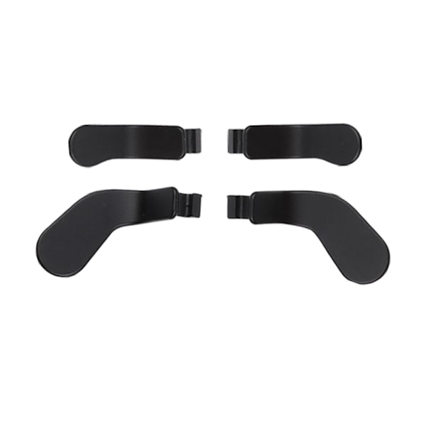Ersättande ryggpaddlar set Metallutlösare Lås Speltillbehör Enkel installation för XboxOne Elite2 Controller Series Black