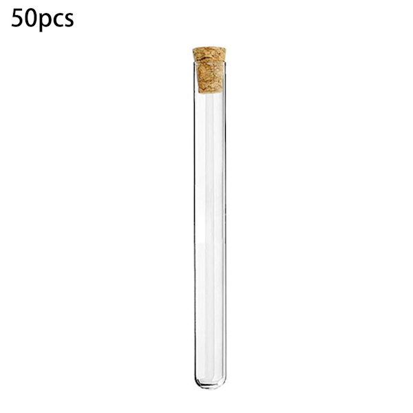 50 stk. 10 ml Centrifugeglas i plast, laboratorieglas med beskyttelseshætte til laboratorieskole