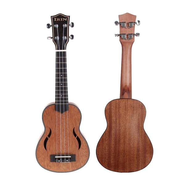 21 tums valnötsukulele liten gitarr nylonsträngar ukulele för nybörjare barn