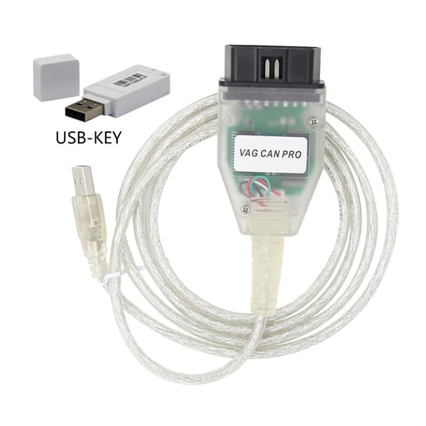 Bilprogrammerings- og diagnostisk utstyr med USB-grensesnitt for VCP CAN