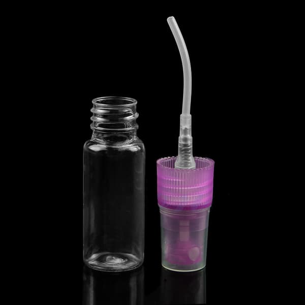 1 st 10 ml Mini Bärbar Tom Plast Parfym Atomizer Sprayflaska
